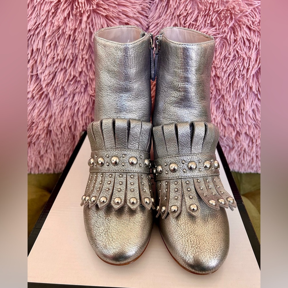 NINE WEST : Women’s size 7: Qamile Block Heel Booties